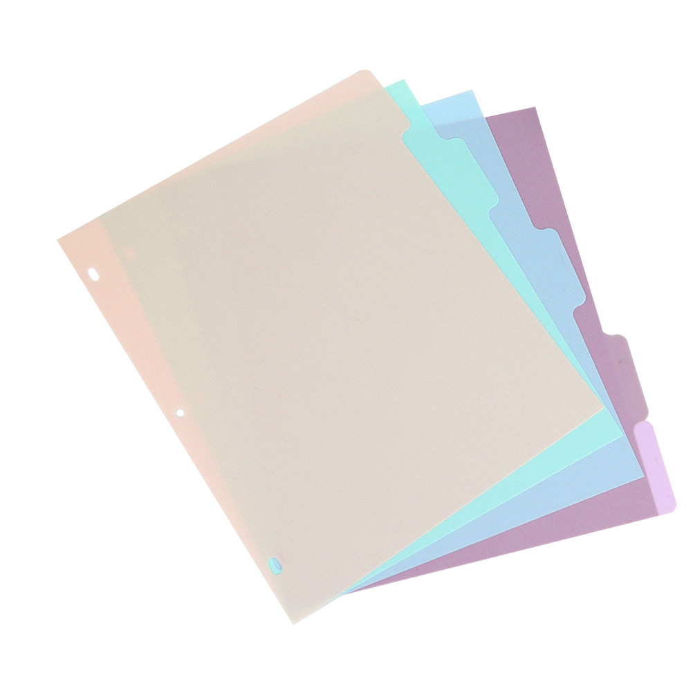 1 Conjunto de Divisórias para  - Tab Divider A4 avaliação e preço