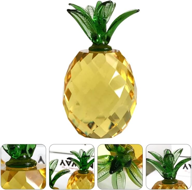 Peso de papel de frutas de cri - Paper Weight Crystal avaliação e preço