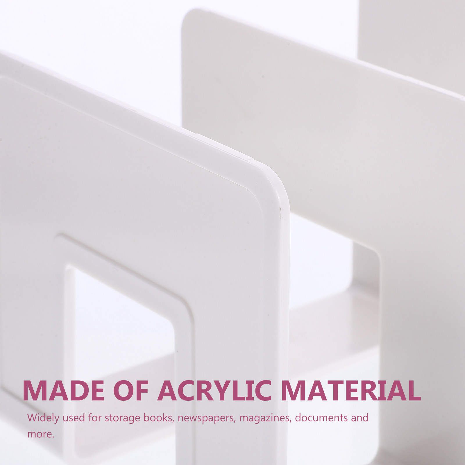 Suporte de Arquivos de Acrílic - Magazine Holder Rack avaliação e preço