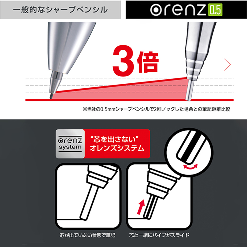 Pentel-Orbenz Lápis Mecânico,  - Mechanical Pencil 0.3 avaliação e preço