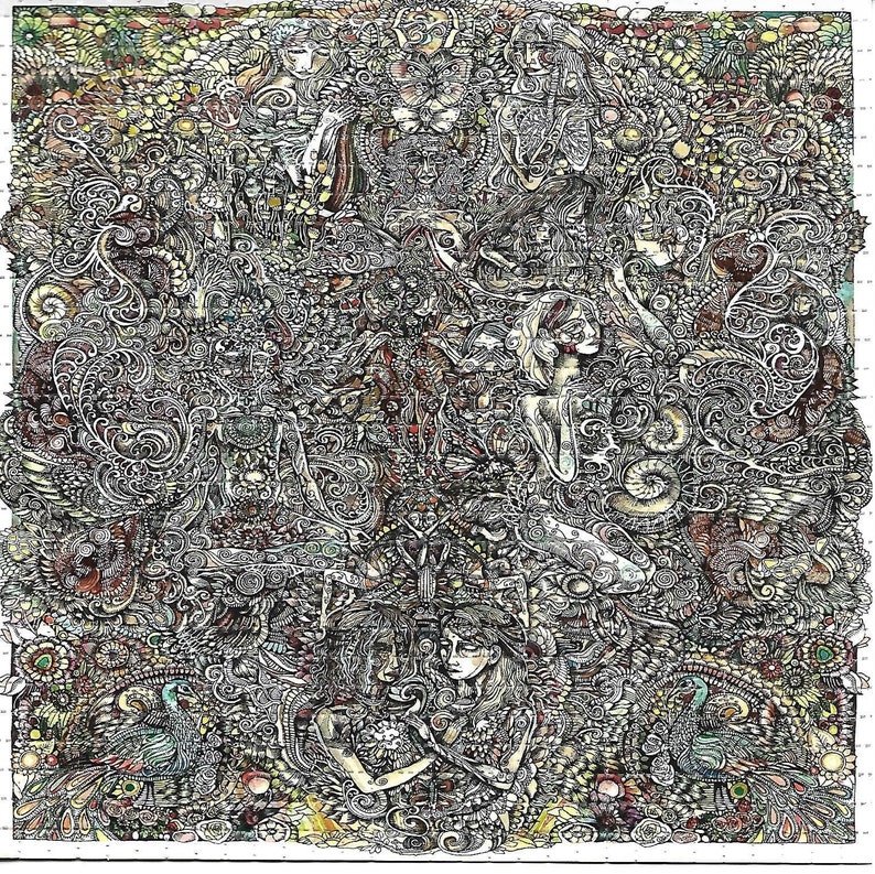 Tudo psicodélico lsd ácido liv - Ink Blotter Paper avaliação e preço