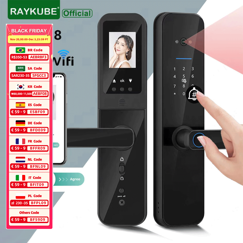 Raykube f008 tuya wifi olho má - Letter Opener Brass avaliação e preço