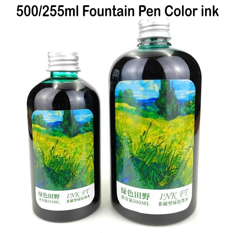 500ml/255/50ml 24 cores engarr - Fountain Pen Bottled Ink avaliação e preço