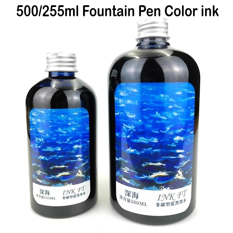 500ml/255/50ml 24 cores engarr - Fountain Pen Bottled Ink avaliação e preço