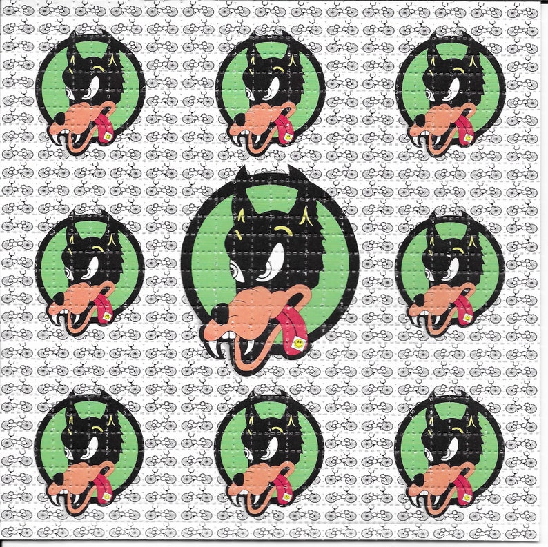 Dire lobo psicodélico lsd ácid - Ink Blotter Paper avaliação e preço