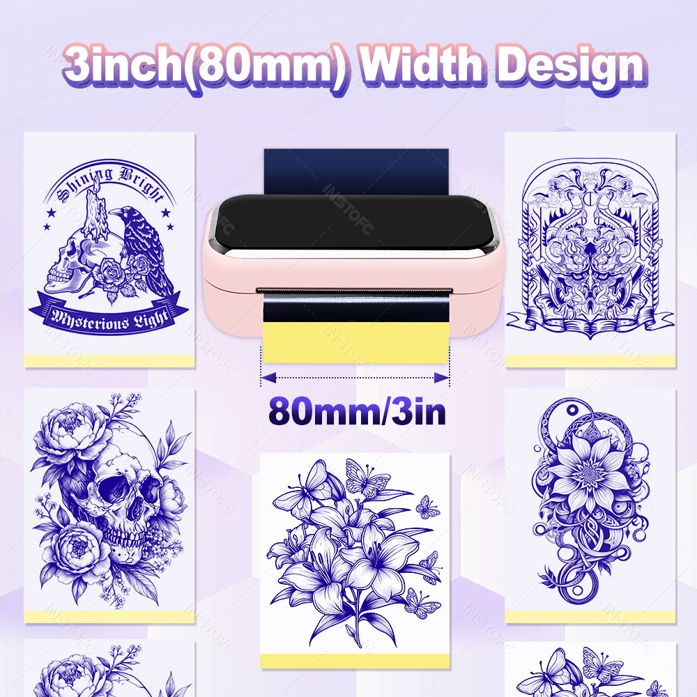 Impressora de Estêncil de Tatu - Ink Blotter Paper avaliação e preço