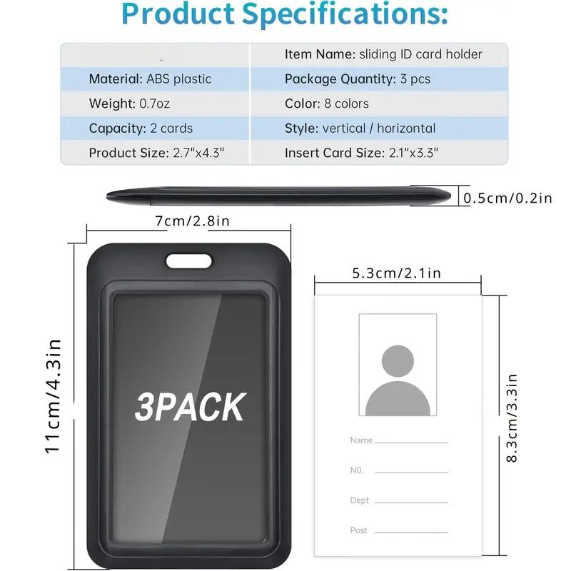 Porta-cartões de identificação - Index Card Holder avaliação e preço