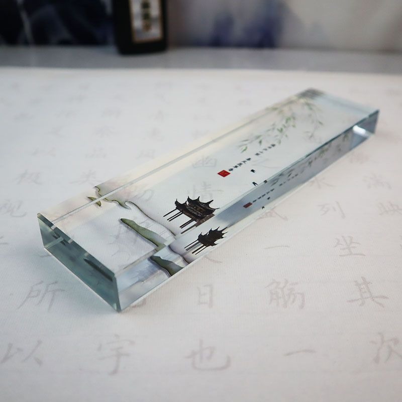 Peso de papel de vidro tradici - Book Weight Glass avaliação e preço