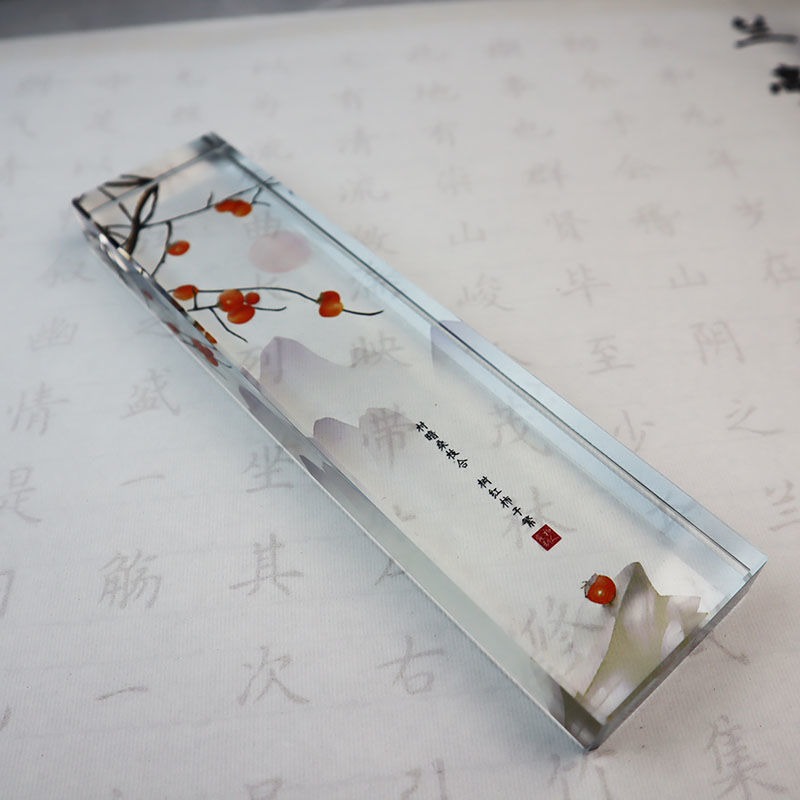 Peso de papel de vidro tradici - Book Weight Glass avaliação e preço