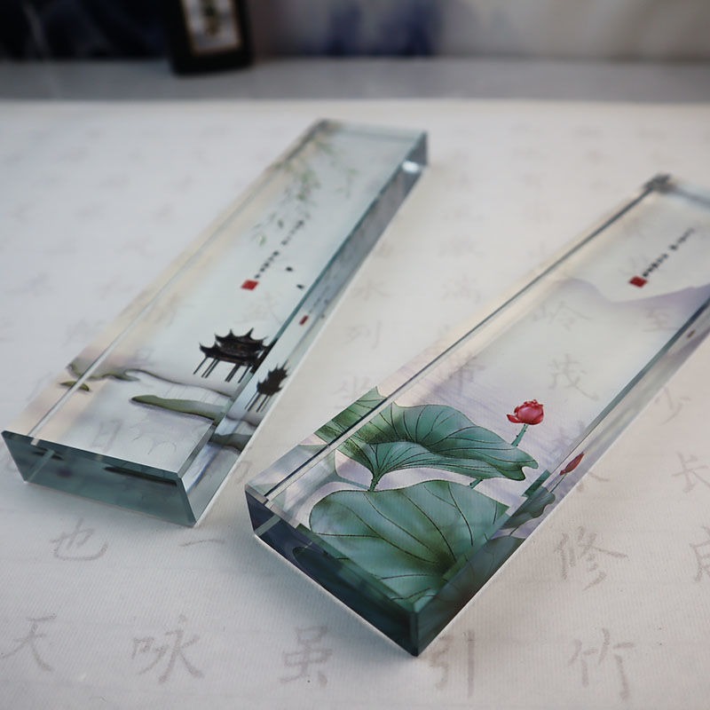 Peso de papel de vidro tradici - Book Weight Glass avaliação e preço