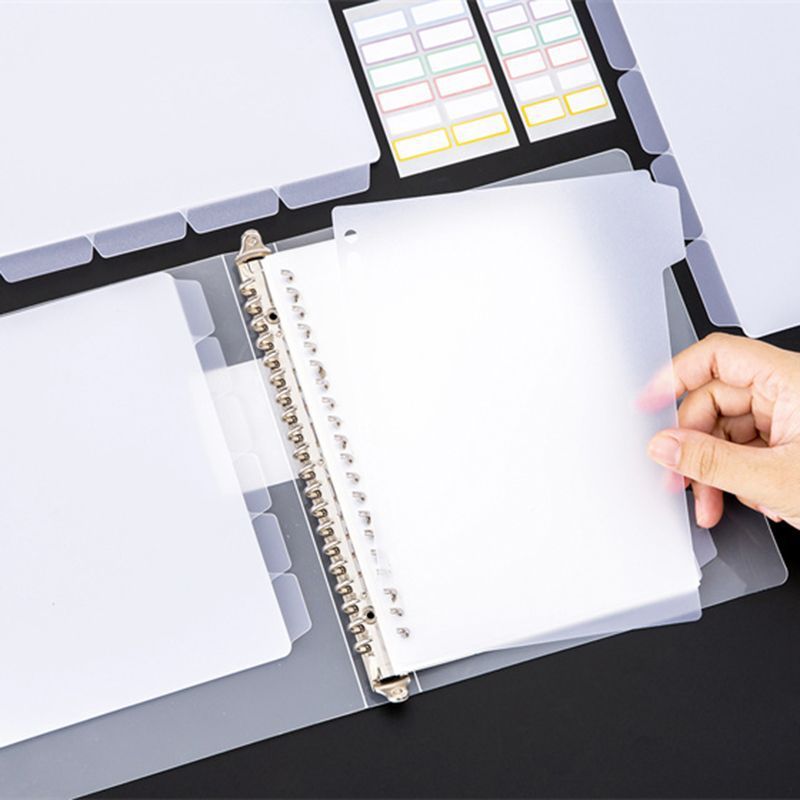 A4 a5 b5 divisores de fichário - Tab Divider A4 avaliação e preço