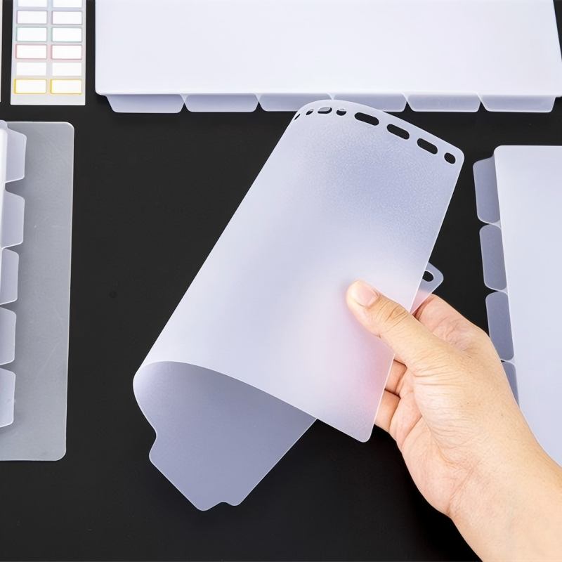 A4 a5 b5 divisores de fichário - Tab Divider A4 avaliação e preço