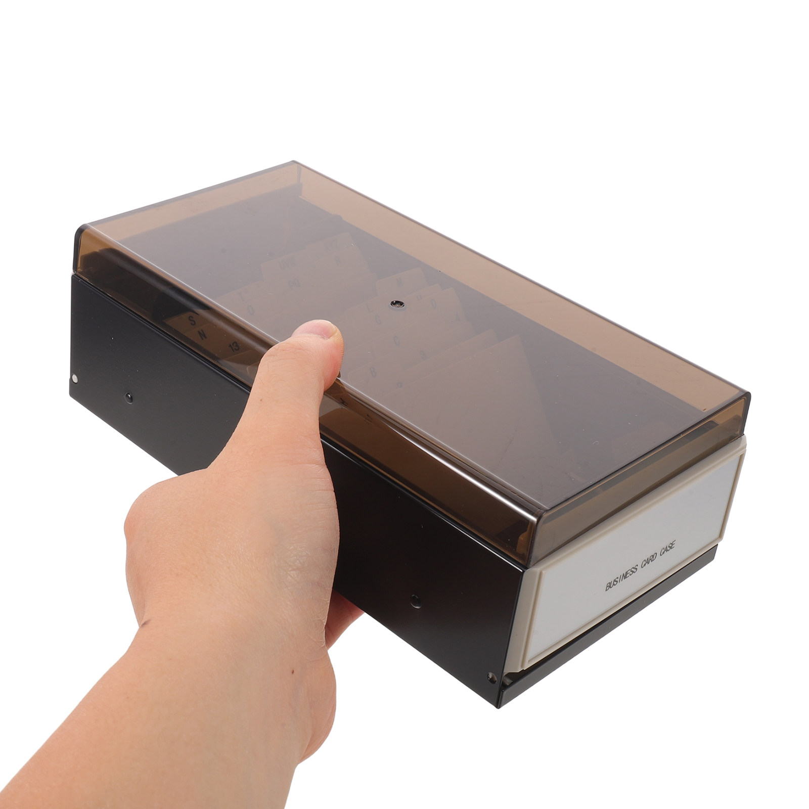 Organizador de Cartões de Visi - Card Index Box avaliação e preço