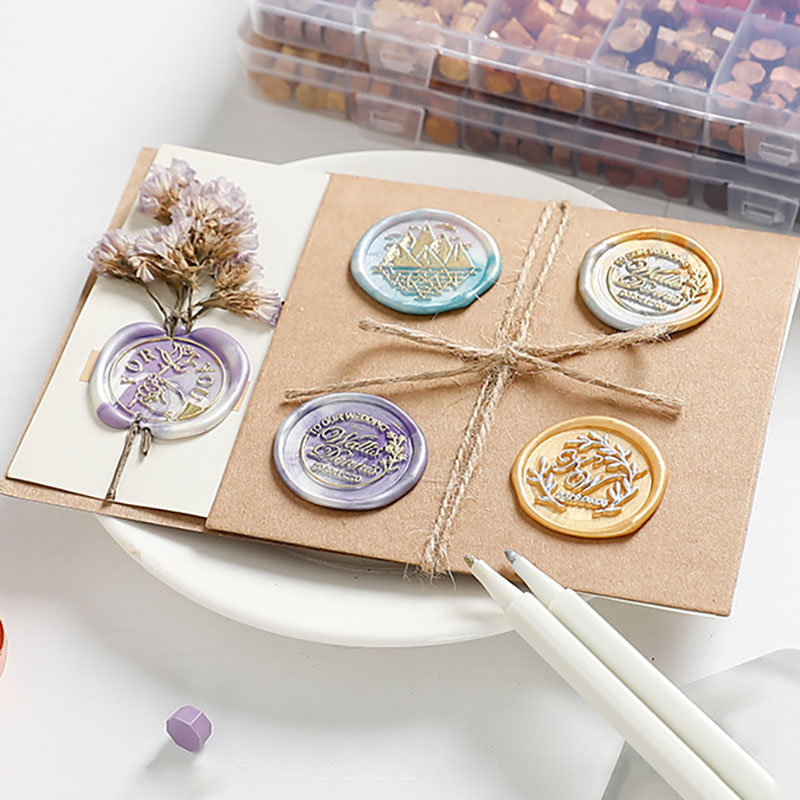 Conjunto de 20 peças de selos  - Wax Seal Stamp Set avaliação e preço