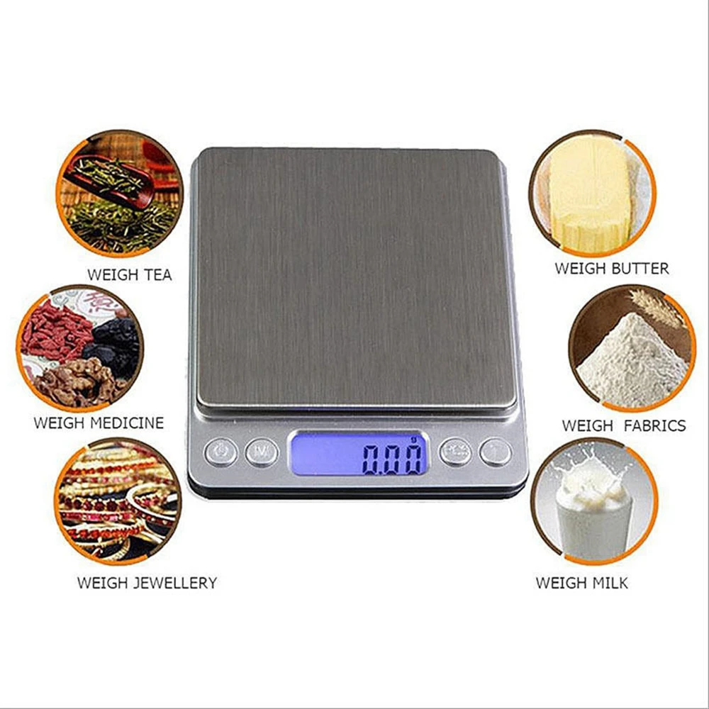 500g x 0.01g balança digital d - Tape Dispenser Weighted avaliação e preço