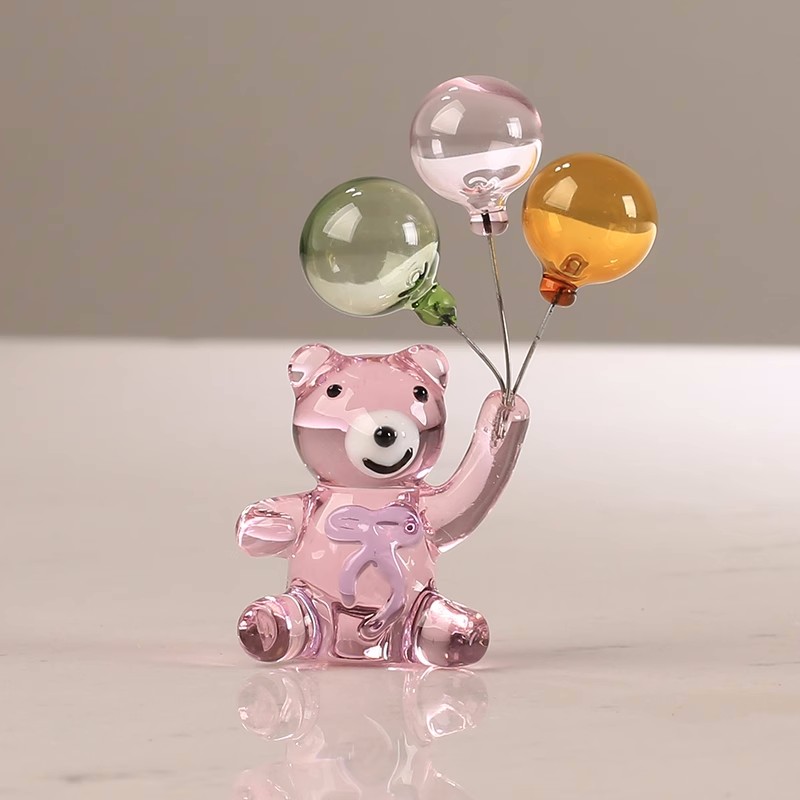 Estatueta De Urso De Cristal C - Paper Weight Crystal avaliação e preço