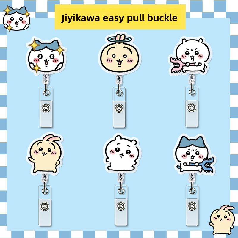 Porta-Crachá Retrátil Kawaii J - Index Card Holder avaliação e preço