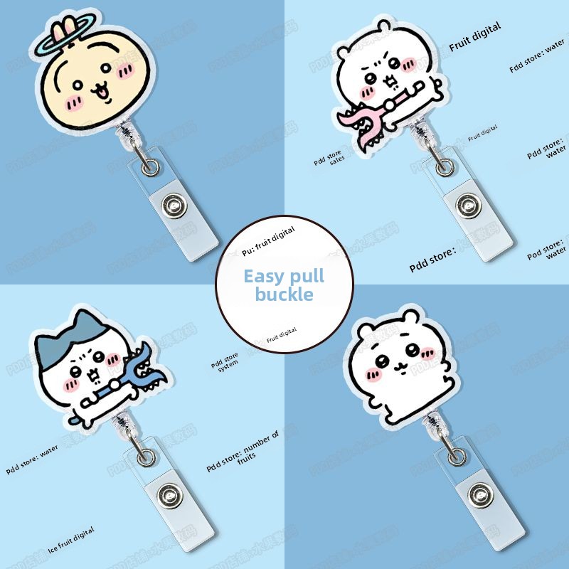 Porta-Crachá Retrátil Kawaii J - Index Card Holder avaliação e preço
