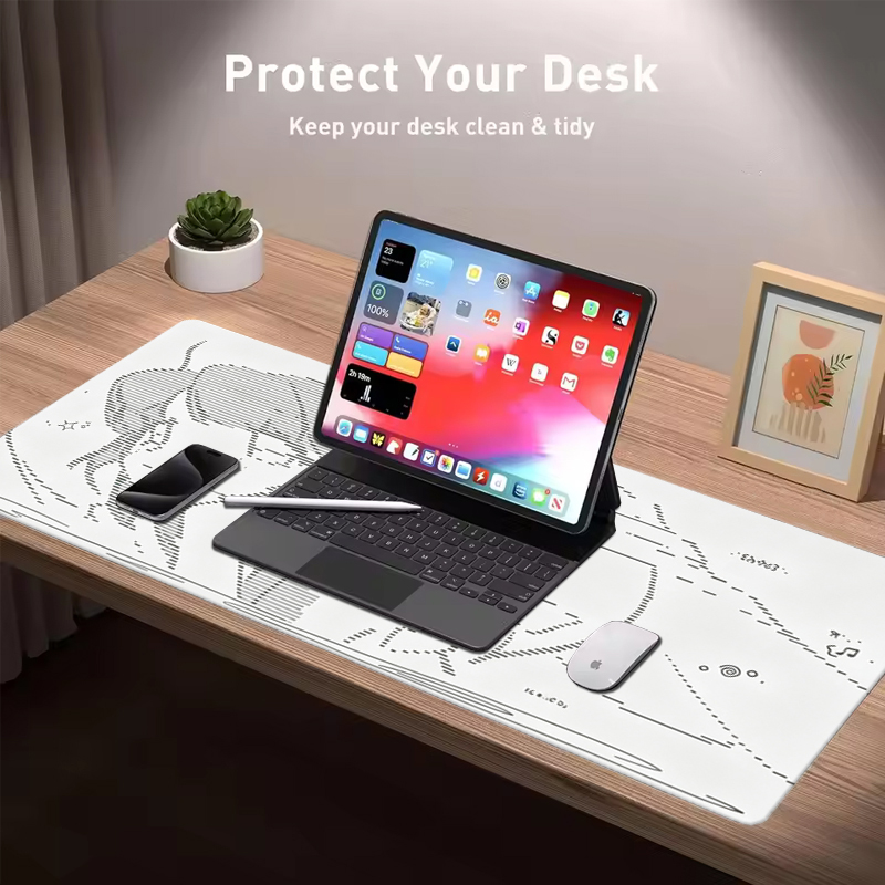 1Pç Mouse Pad de Couro Anime A - Leather Desk Pad avaliação e preço