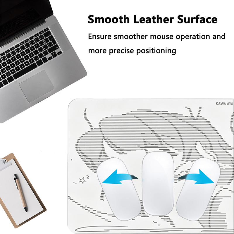 1Pç Mouse Pad de Couro Anime A - Leather Desk Pad avaliação e preço